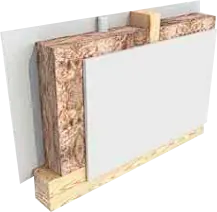 Innenwandsystem Holzrahmenbauweise